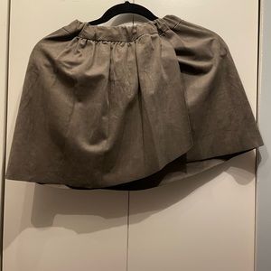 GUC Wilfred Free Nescher Mini Skirt - faux suede